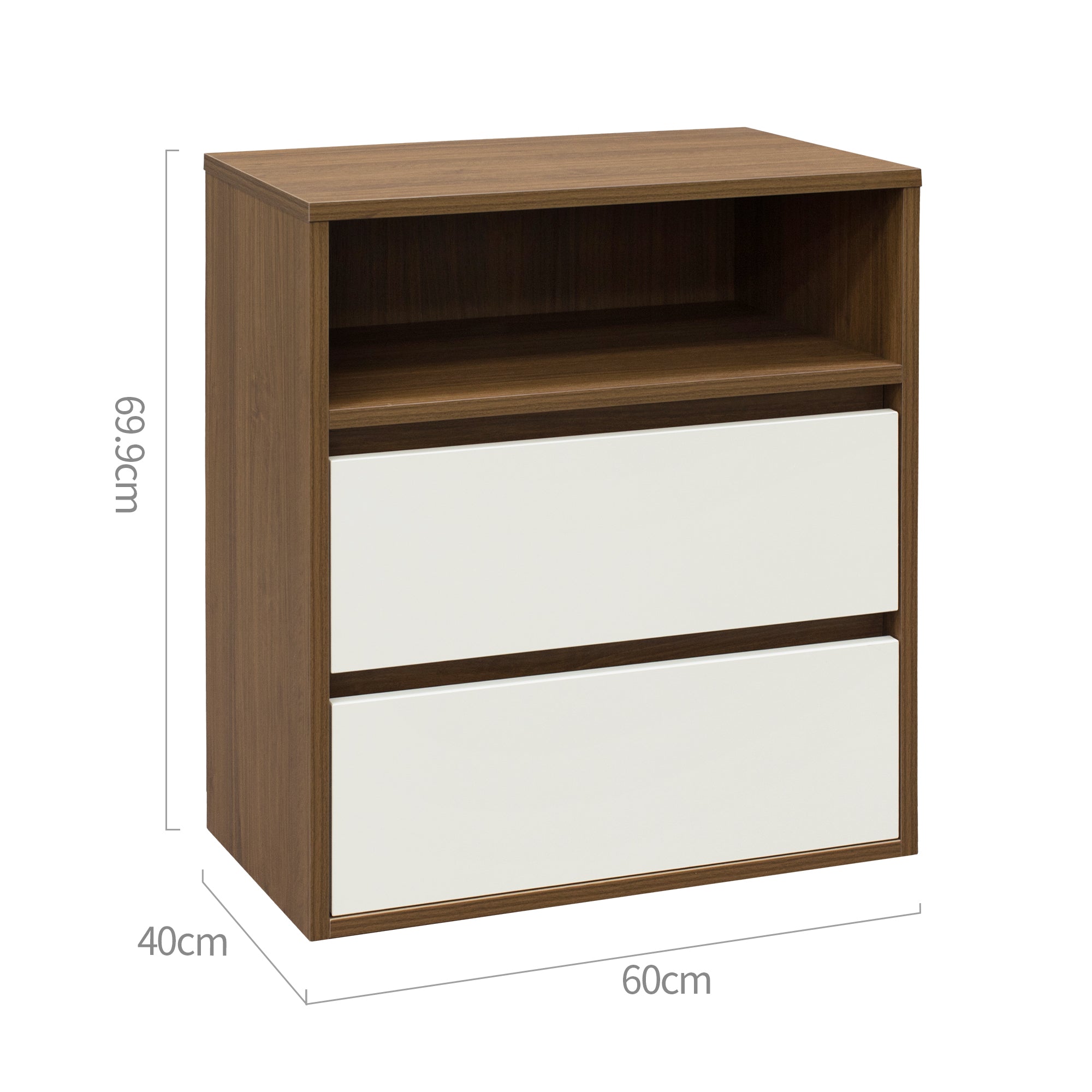 Polia 2 Drawer Compartment Lowboy - Proferlo Furniture AustraliaG5032 - 2 - M89/M11Proferlo Furniture AustraliaLowboy