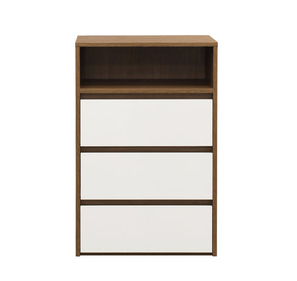 Polia 3 Drawer Compartment Lowboy