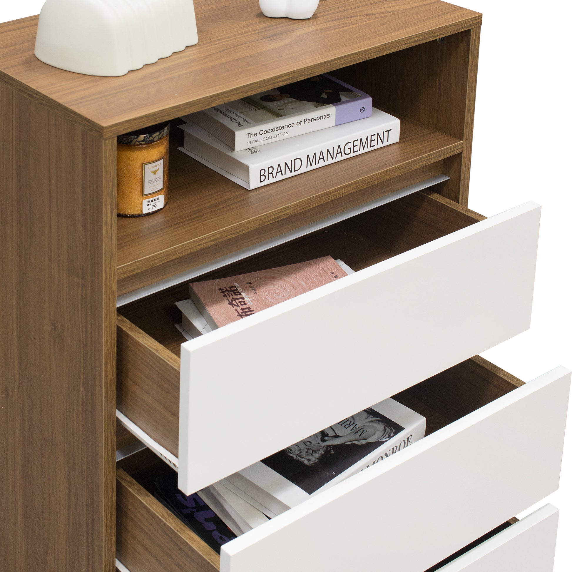 Polia 3 Drawer Compartment Lowboy - Proferlo Furniture AustraliaG5032 - 3 - M89/M11Proferlo Furniture AustraliaLowboy