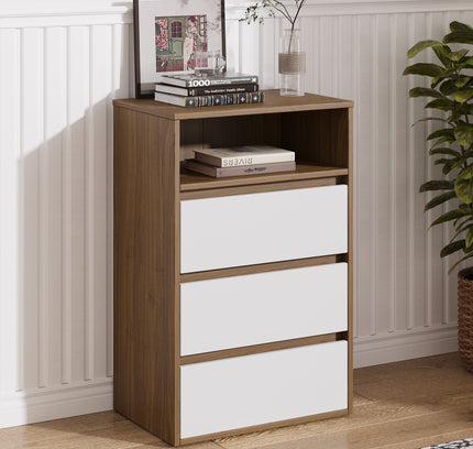 Polia 3 Drawer Compartment Lowboy