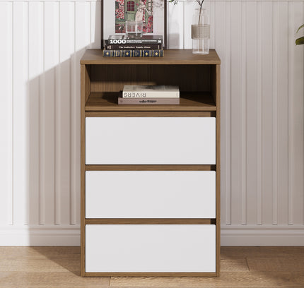 Polia 3 Drawer Compartment Lowboy