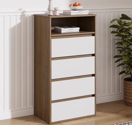 Polia 4 Drawer Compartment Tallboy