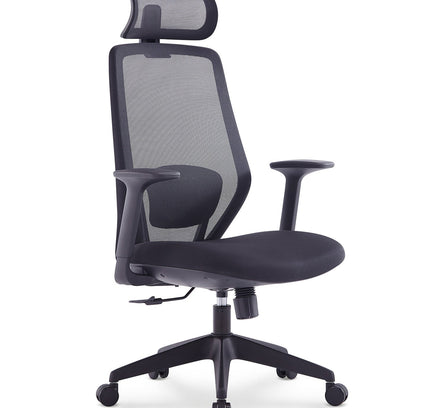 Formia Office Chair with Backrest - Proferlo Furniture AustraliaGW - 7206 - 1 - BLACKProferlo Furniture AustraliaOffice Chair
