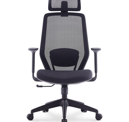 Formia Office Chair with Backrest - Proferlo Furniture AustraliaGW - 7206 - 1 - BLACKProferlo Furniture AustraliaOffice Chair