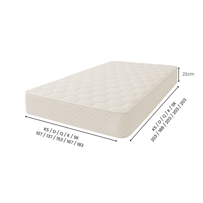 Cutro Mattress - Proferlo Furniture AustraliaM2813 - 107Proferlo Furniture AustraliaMattress