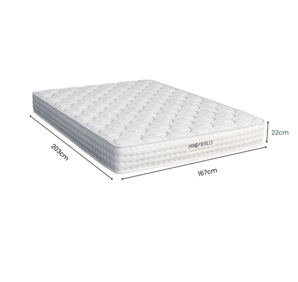Corsi Bed Frame + Mattress Set (Olympic Queen)
