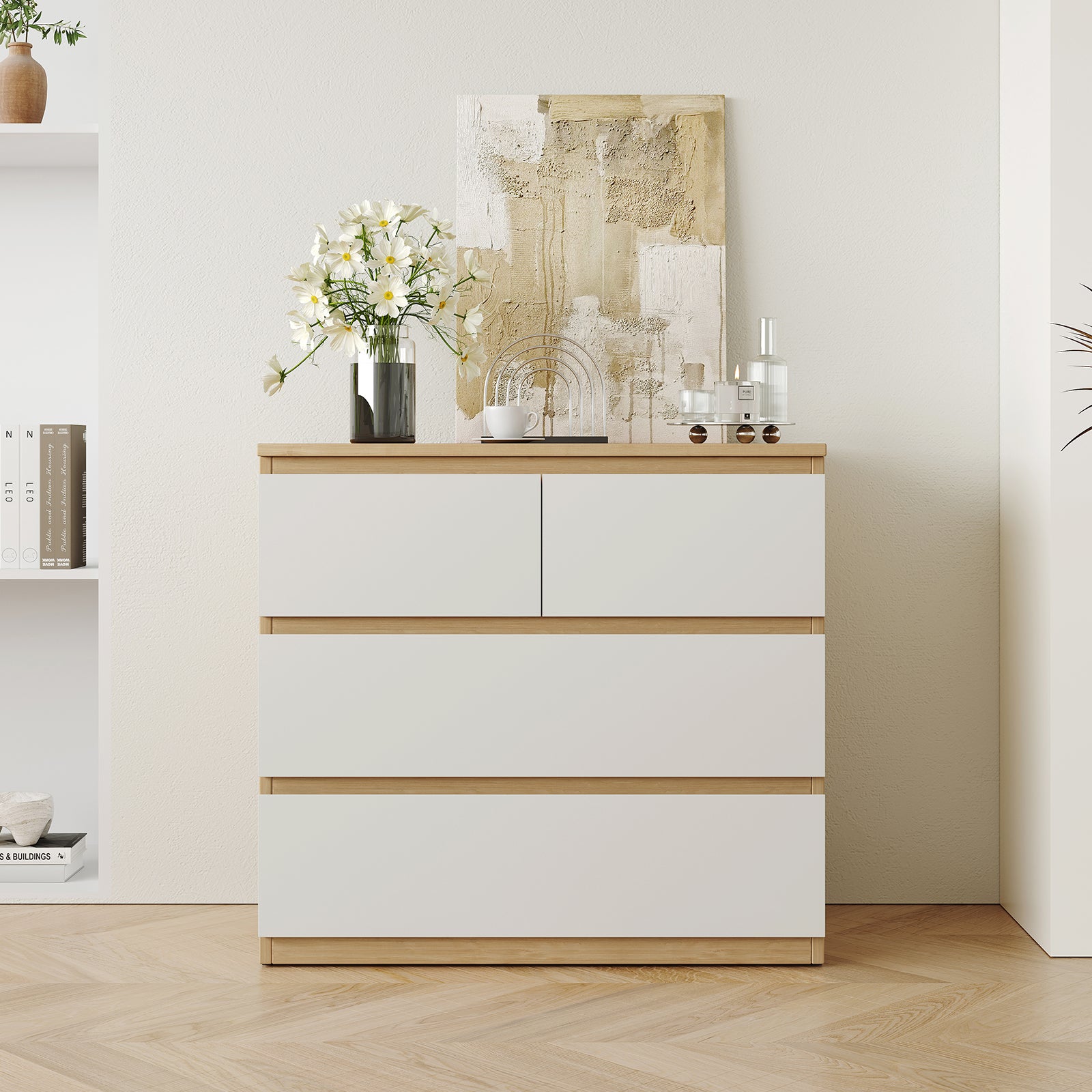 Sotta 4 Drawer Lowboy