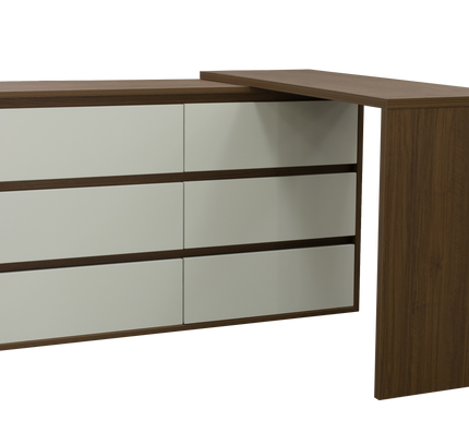 Polia Drawers Extension Table