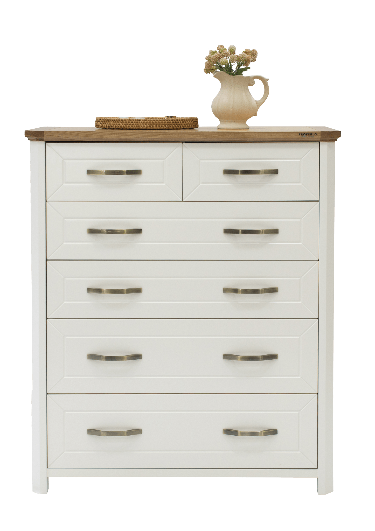 Stoven 6 Drawer Tallboy - Proferlo Furniture AustraliaG5046 - 6 - V33/V24Proferlo Furniture AustraliaTallboy