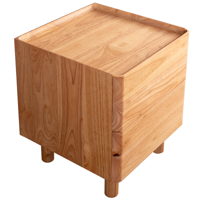 Arezzo Classic Bedside Table - Wood