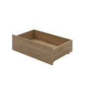 Platsa light oak under-bed storage drawer on castors