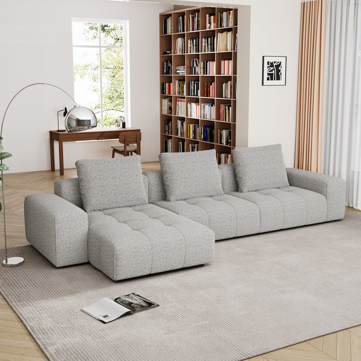 Bosa Lux Sofa with Adjustable Chaise