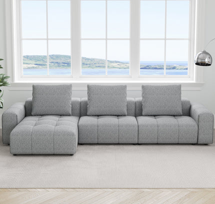 Bosa Lux Sofa with Adjustable Chaise - Proferlo Furniture AustraliaS9018 - 8108 - 18 - GRW - 3Proferlo Furniture AustraliaSofa