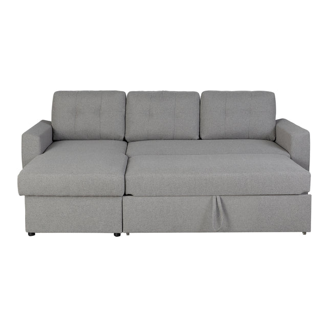 Nola 3 Seater Sofa Bed w/ Storage Chaise - Proferlo Furniture AustraliaS9024 - Beige - 4Proferlo Furniture AustraliaSofa