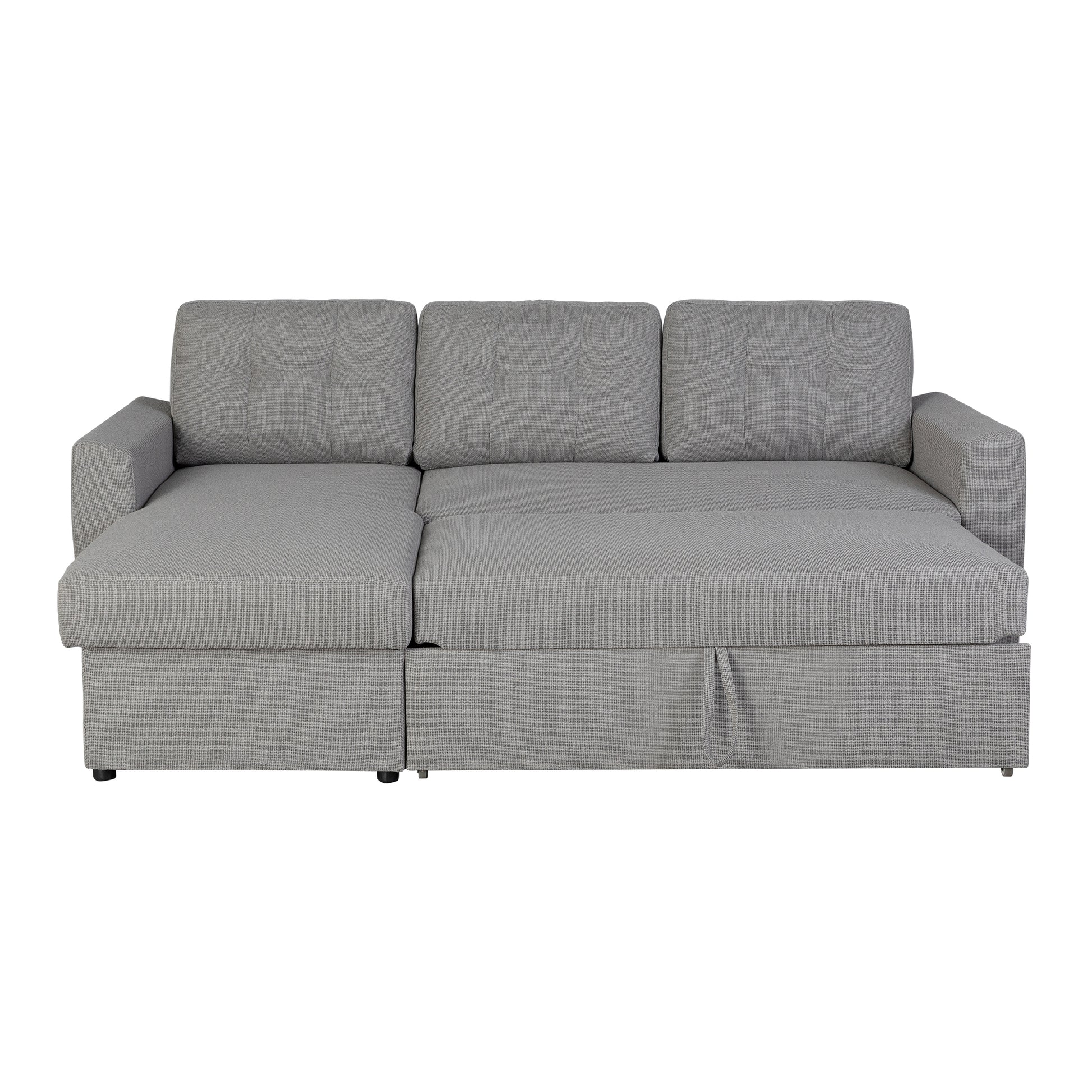 Nola 3 Seater Sofa Bed w/ Storage Chaise - Proferlo Furniture AustraliaS9024 - Beige - 4Proferlo Furniture AustraliaSofa