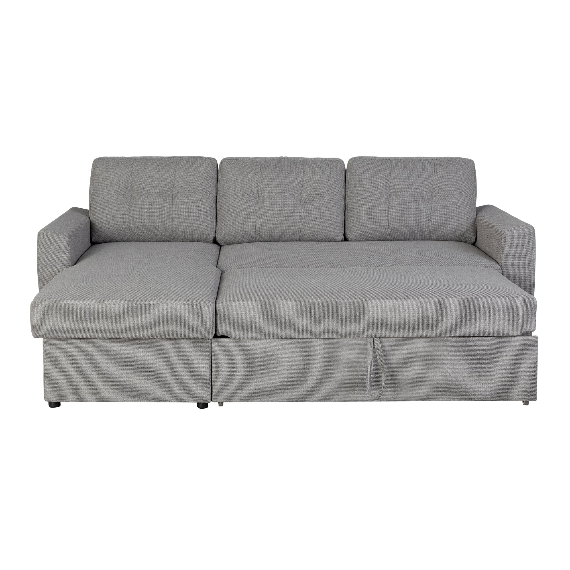 Nola 3 Seater Sofa Bed w/ Storage Chaise - Proferlo Furniture AustraliaS9024 - Beige - 4Proferlo Furniture AustraliaSofa