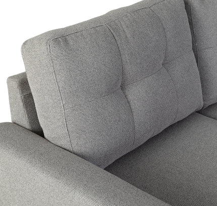 Nola 3 Seater Sofa Bed w/ Storage Chaise - Proferlo Furniture AustraliaS9024 - Beige - 4Proferlo Furniture AustraliaSofa