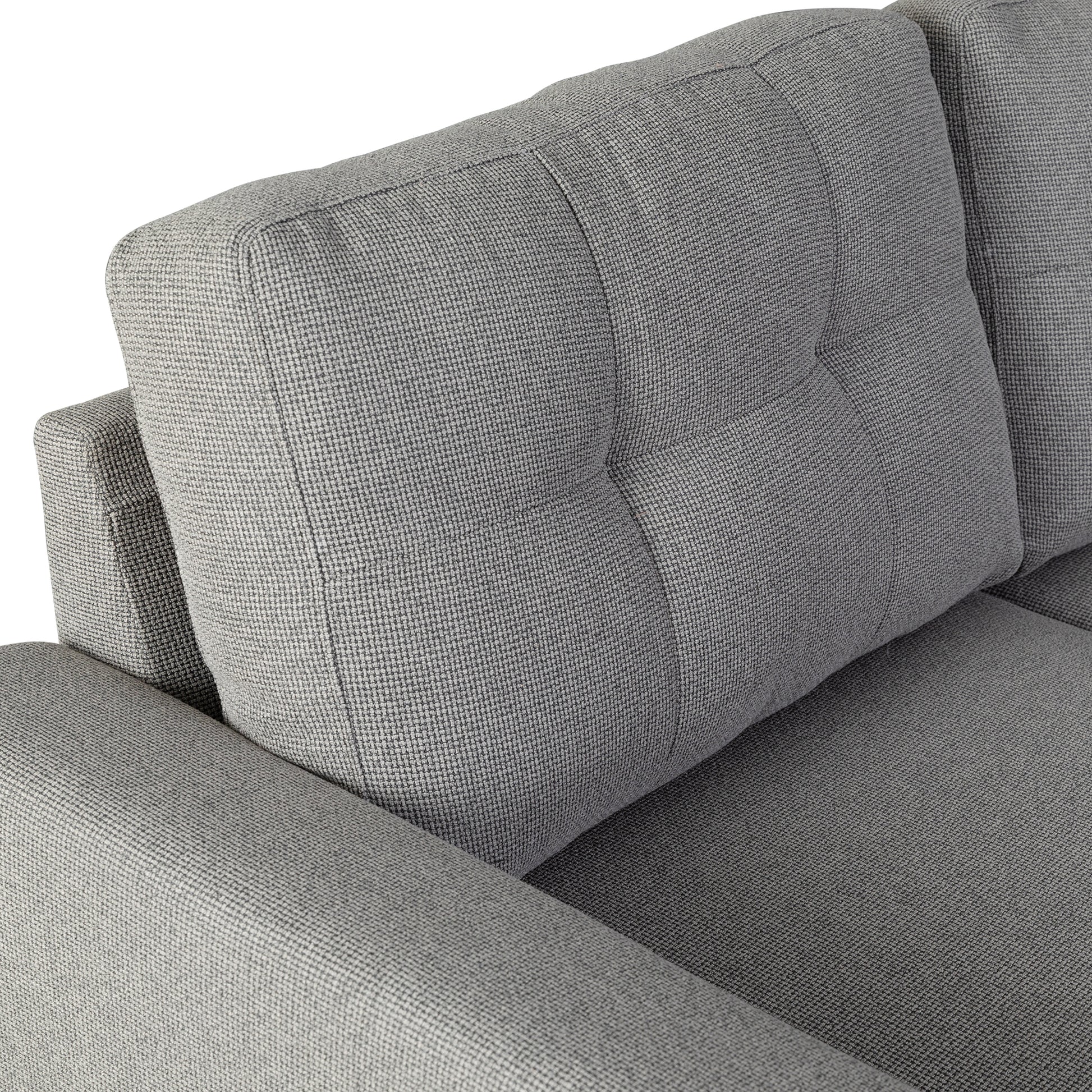 Nola 3 Seater Sofa Bed w/ Storage Chaise - Proferlo Furniture AustraliaS9024 - Beige - 4Proferlo Furniture AustraliaSofa