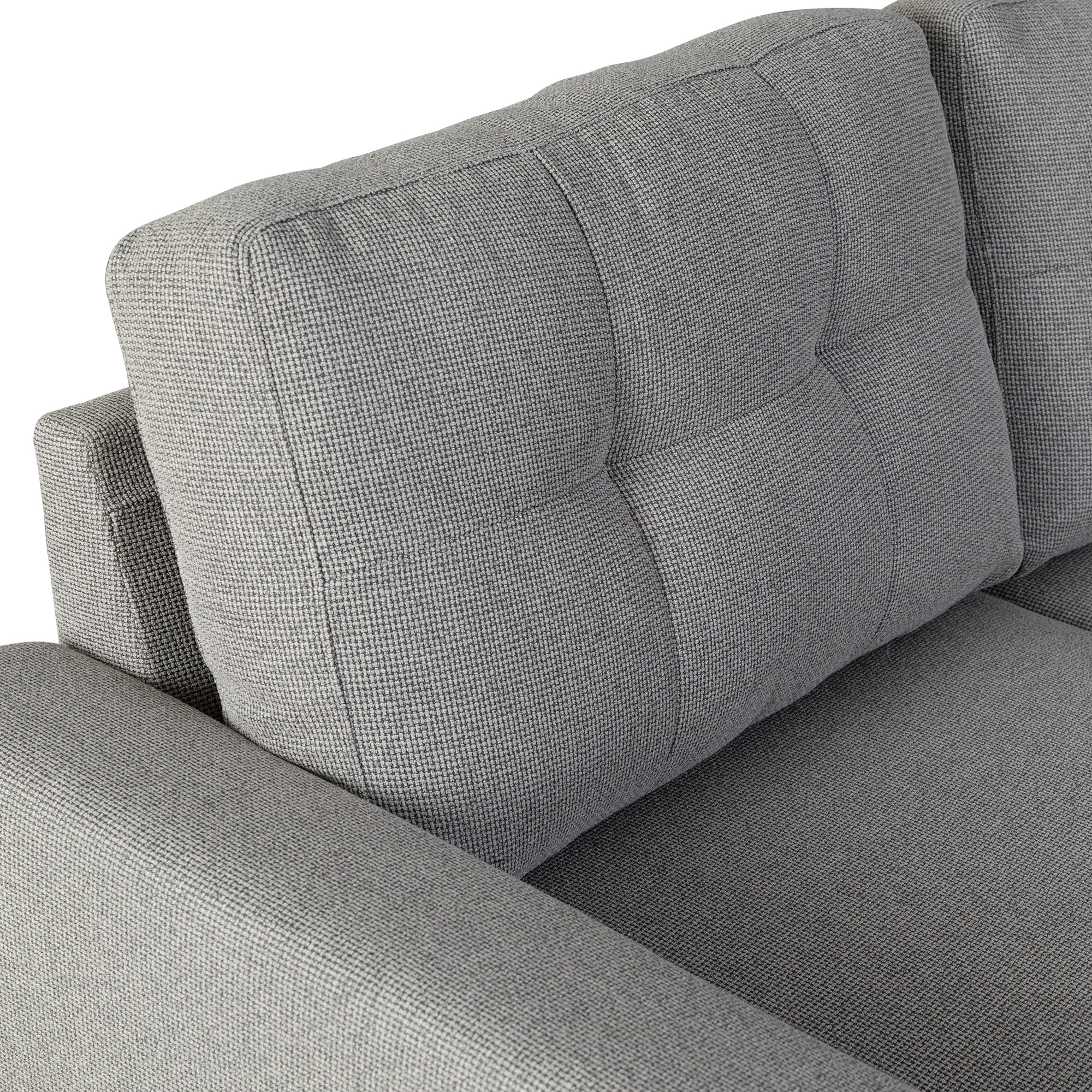 Nola 3 Seater Sofa Bed w/ Storage Chaise - Proferlo Furniture AustraliaS9024 - Beige - 4Proferlo Furniture AustraliaSofa