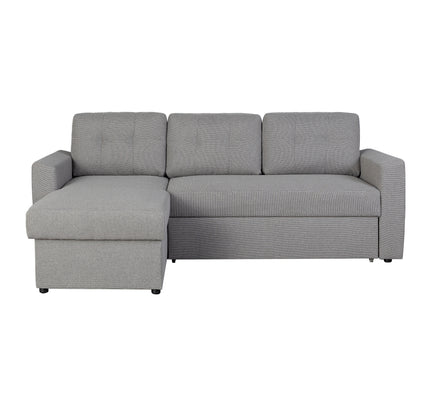 Nola 3 Seater Sofa Bed w/ Storage Chaise - Proferlo Furniture AustraliaS9024 - Beige - 4Proferlo Furniture AustraliaSofa