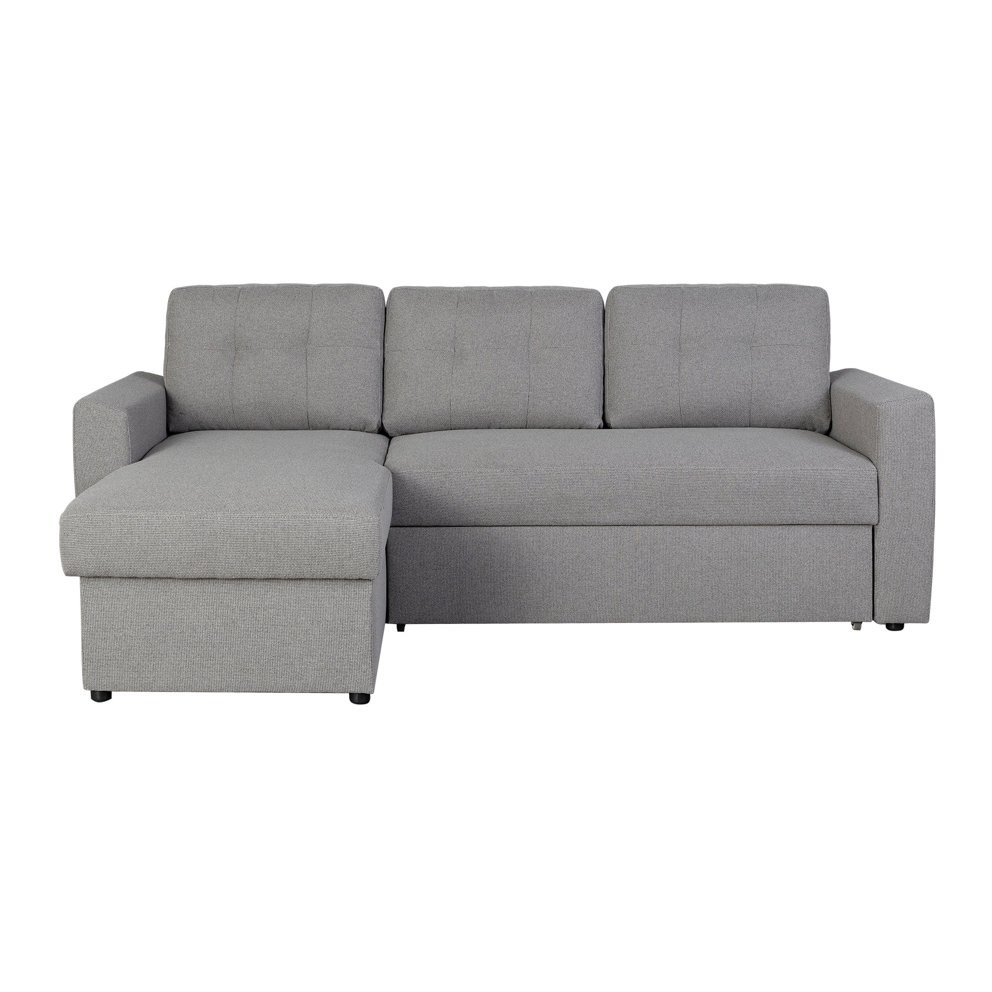 Nola 3 Seater Sofa Bed w/ Storage Chaise - Proferlo Furniture AustraliaS9024 - Beige - 4Proferlo Furniture AustraliaSofa