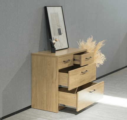 Platsa 4 Drawer Lowboy - Proferlo Furniture AustraliaG5012-4-M05SOA-2Proferlo Furniture AustraliaLowboy