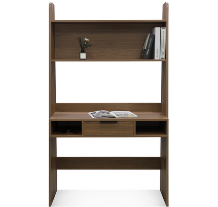 Polia Office Desk with Shelf