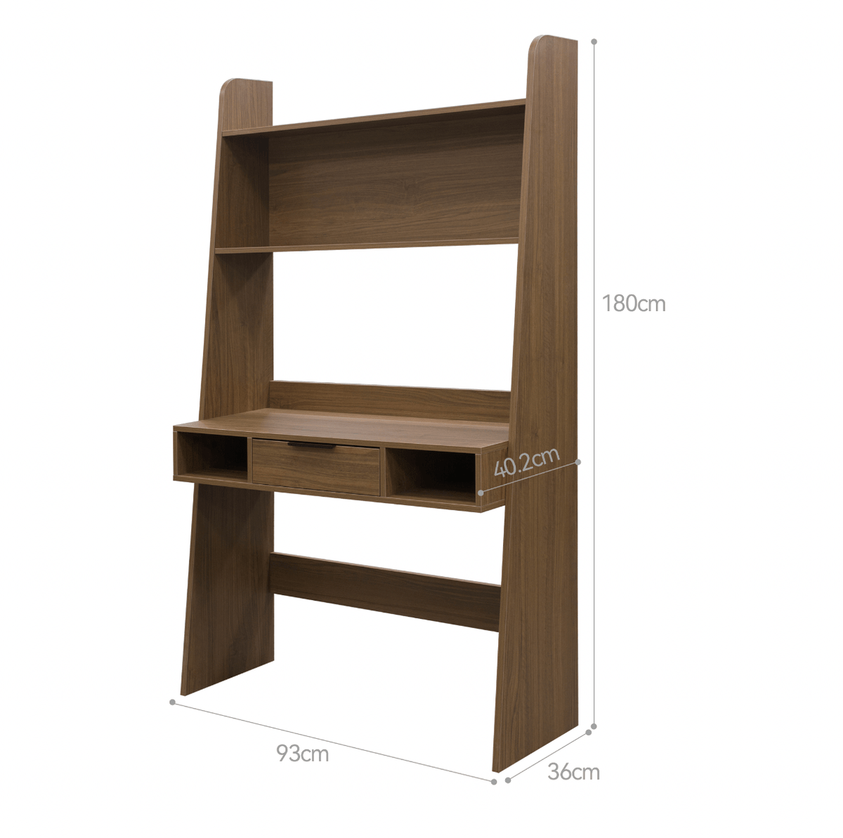 Polia Office Desk with Shelf - Proferlo Furniture AustraliaT8042 - M89GWSProferlo Furniture AustraliaDesk