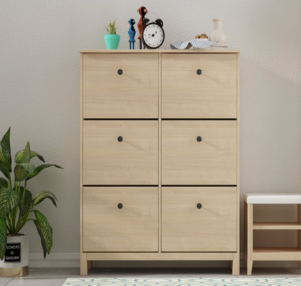 Modica 6 Drawer Shoe Cabinet