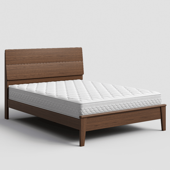 Arezzo Solid Wood Bed Frame - Claro Walnut - Proferlo Furniture AustraliaB1022A - 153Proferlo Furniture AustraliaBedframe