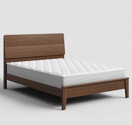 Arezzo Solid Wood Bed + Mattress Set (Olympic Queen)