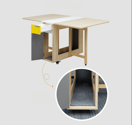 Lecce Foldable Dining Table 1.4M - Proferlo Furniture AustraliaT8086 - M - 1408 - M52/M14/M11Proferlo Furniture AustraliaDining table