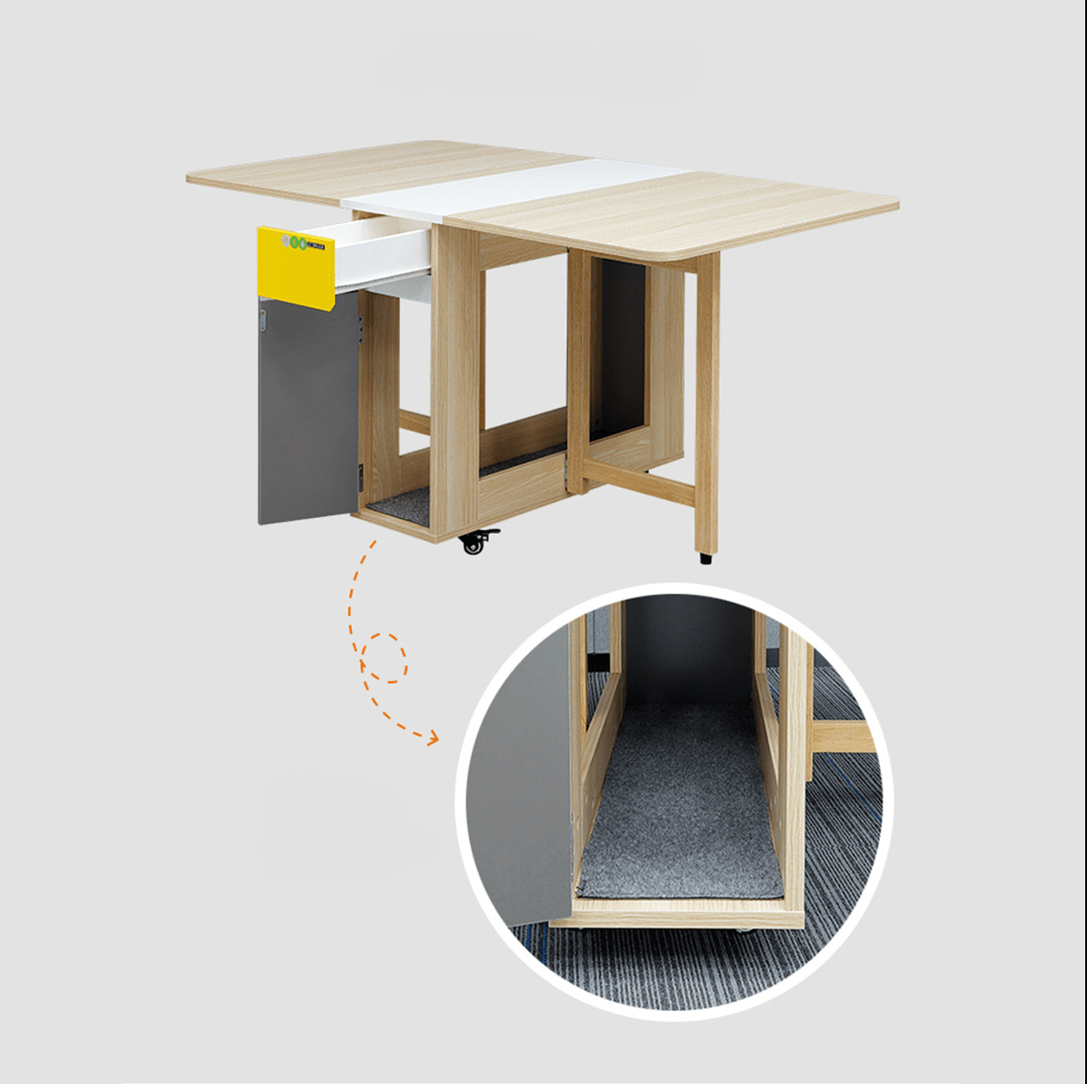 Lecce Foldable Dining Table 1.4M - Proferlo Furniture AustraliaT8086 - M - 1408 - M52/M14/M11Proferlo Furniture AustraliaDining table