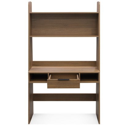 Polia Office Desk with Shelf