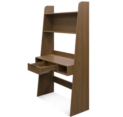 Polia Office Desk with Shelf