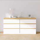 Oak and White