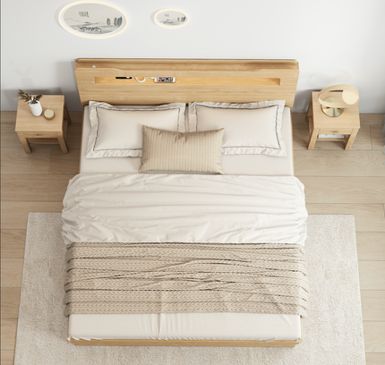 Doria Gas-Lift Storage Bed Frame
