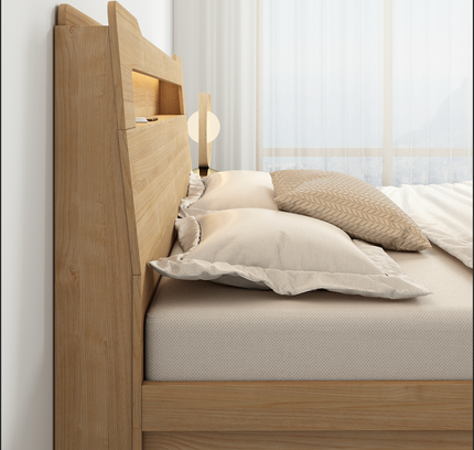 Doria Storage Bed + Mattress Set (Olympic Queen)