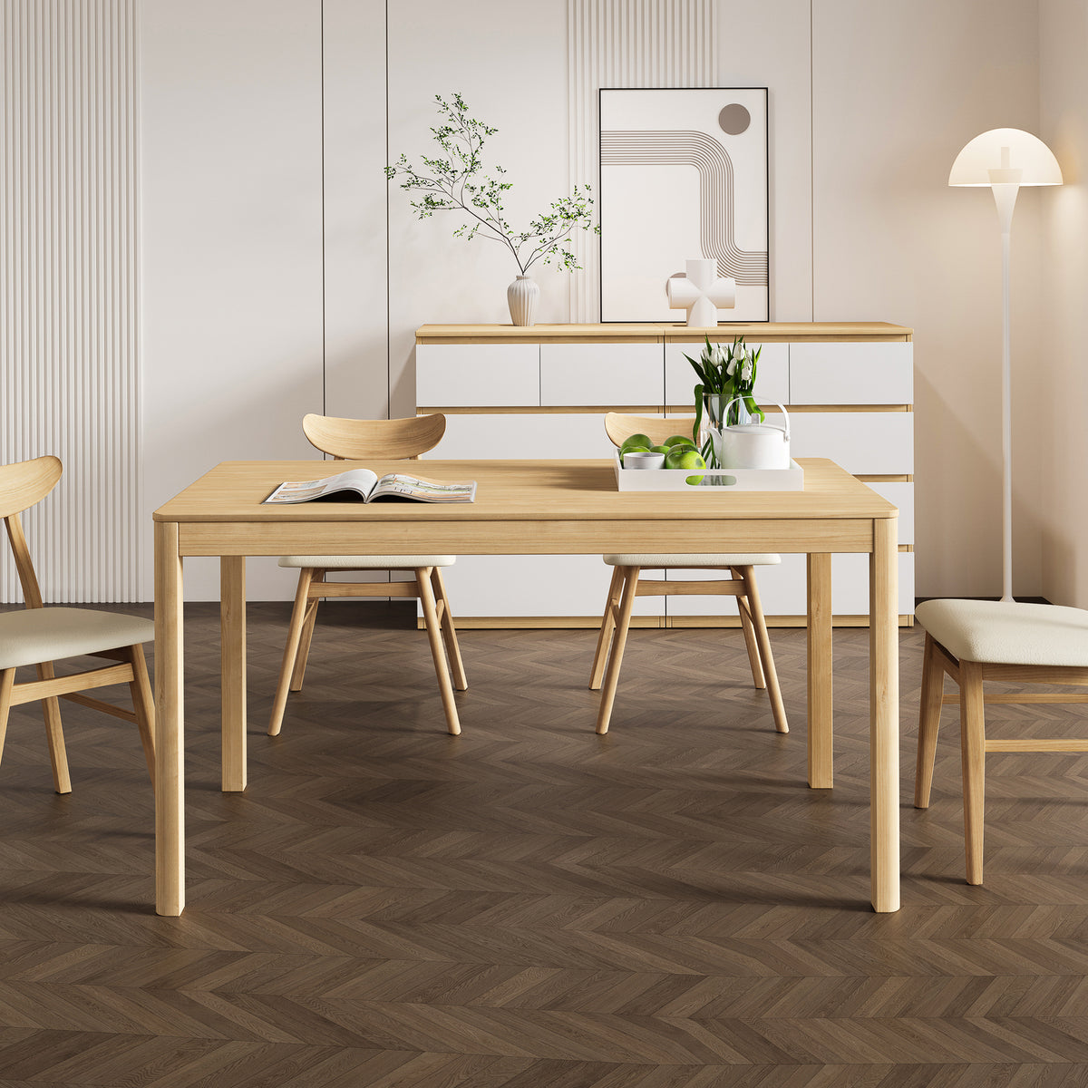 Modica Dining Table 1.4M – engineered wood, gallery view 4