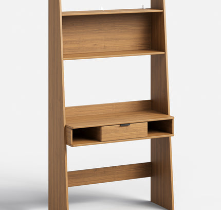 Polia Office Desk with Shelf