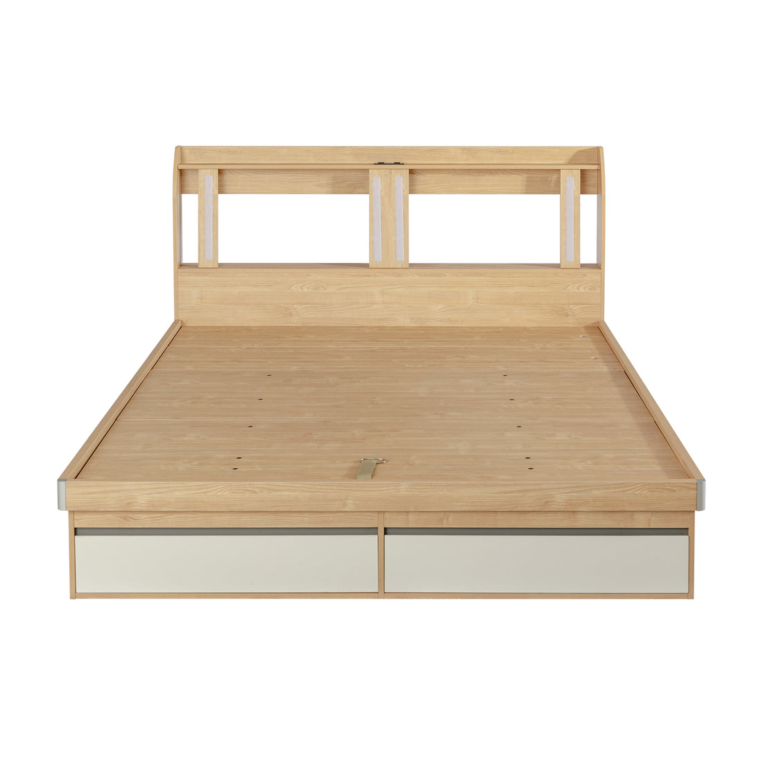 Turin Gas-Lift Storage Bed Base – engineered wood bedframe, gallery view 10