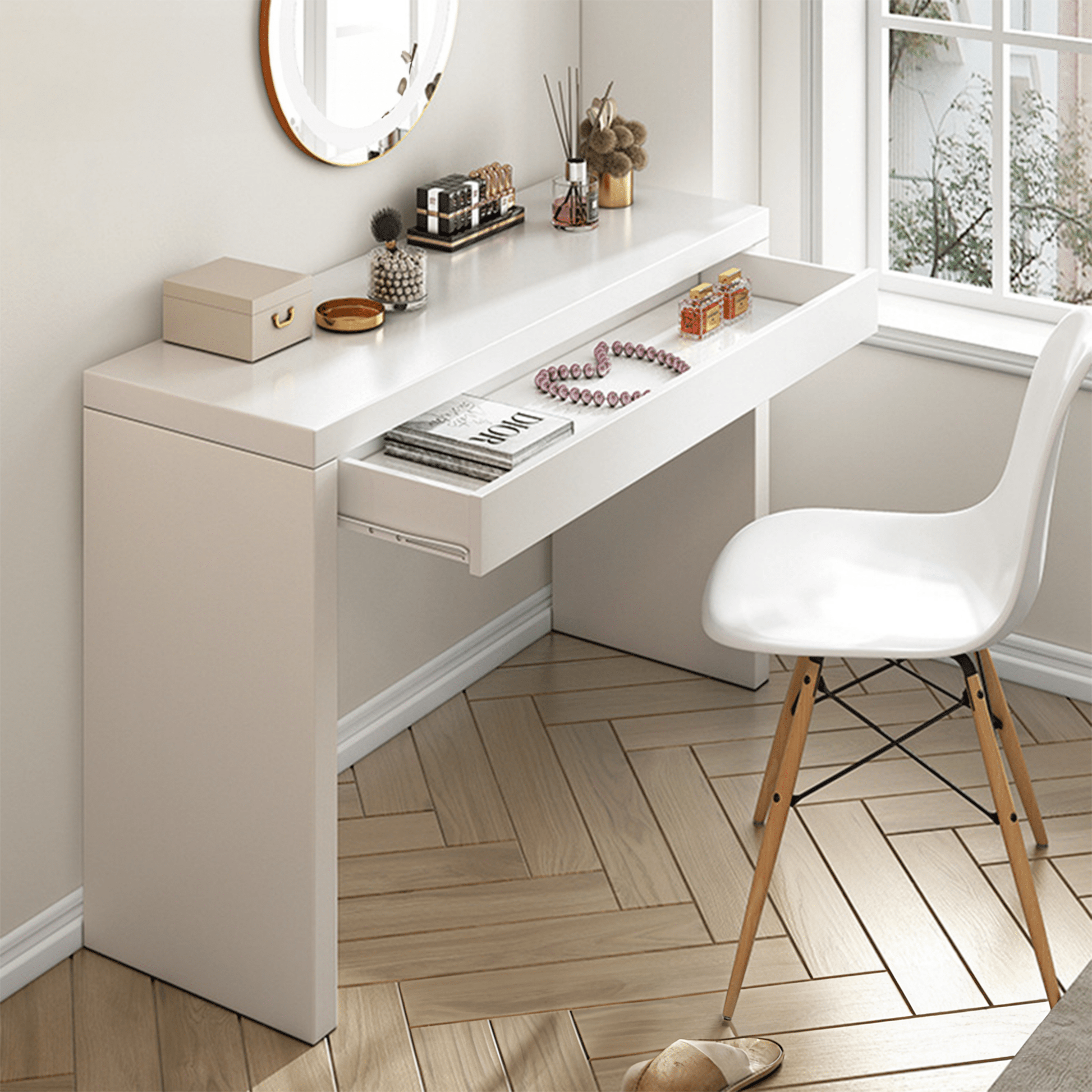 Viviere Dressing Table - Proferlo Furniture AustraliaT8110 - 1204 - M11PWHProferlo Furniture AustraliaDresser