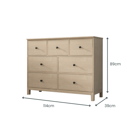 Modica 7 Drawer Lowboy - Proferlo Furniture AustraliaG5459 - 1108 - M88 - 2Proferlo Furniture AustraliaLowboy