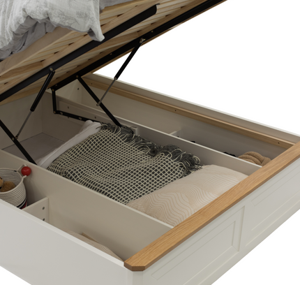 Stoven Gas-Lift Storage Bed Frame