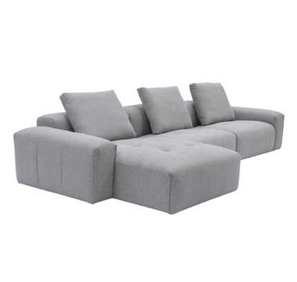 Bosa Lux Sofa with Adjustable Chaise - Proferlo Furniture AustraliaS9018 - 8108 - 18 - GRW - 3Proferlo Furniture AustraliaSofa