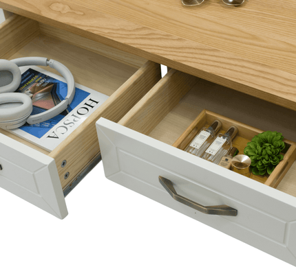 Stoven 2 Drawer Dressing Table - Proferlo Furniture AustraliaT8040 - 10 - V33/S24Proferlo Furniture AustraliaDresser