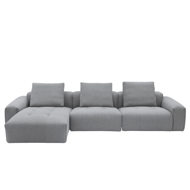 Bosa Lux Sofa with Adjustable Chaise - Proferlo Furniture AustraliaS9018 - 8108 - 18 - GRW - 3Proferlo Furniture AustraliaSofa