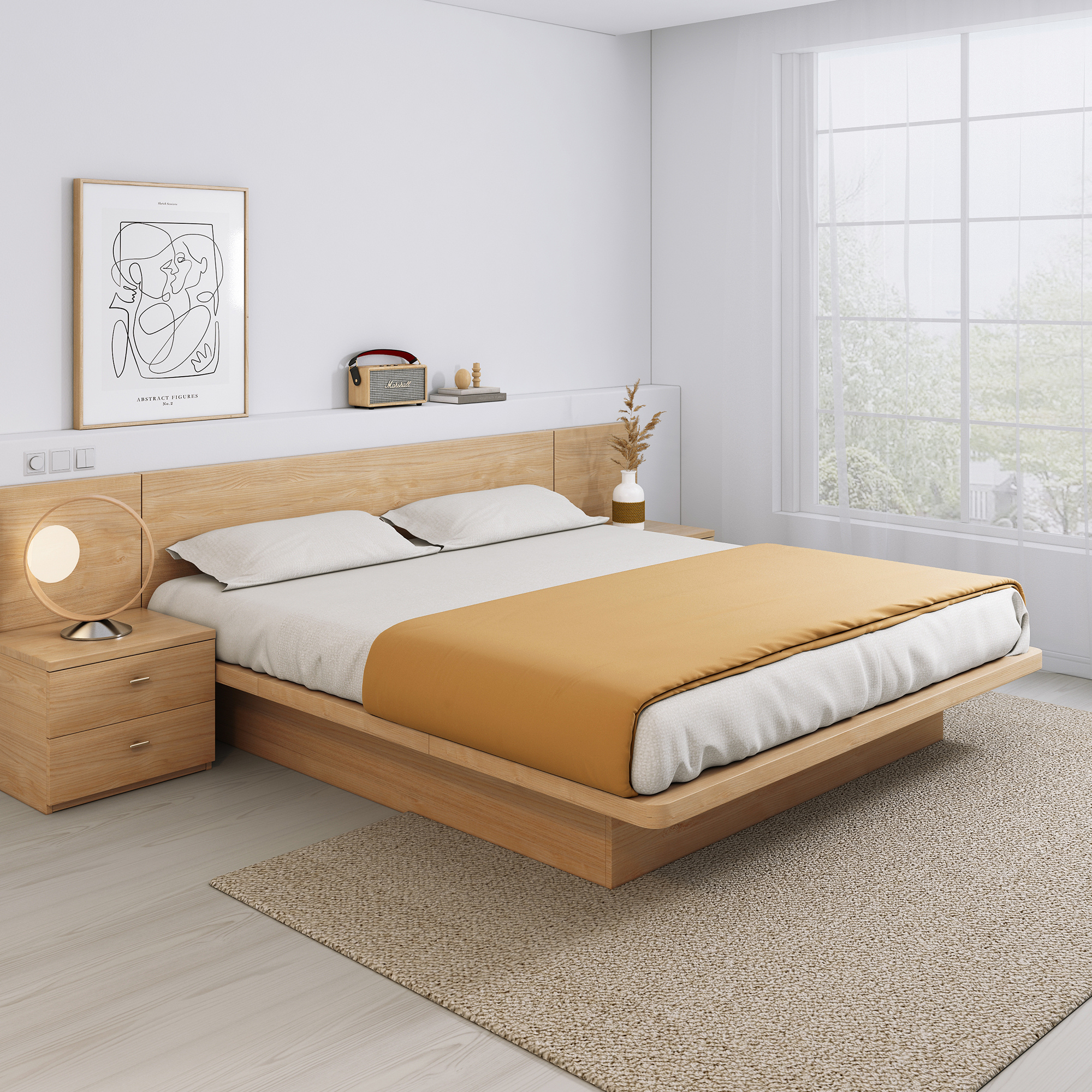 Ovada Bedside Table's - Pair of 2