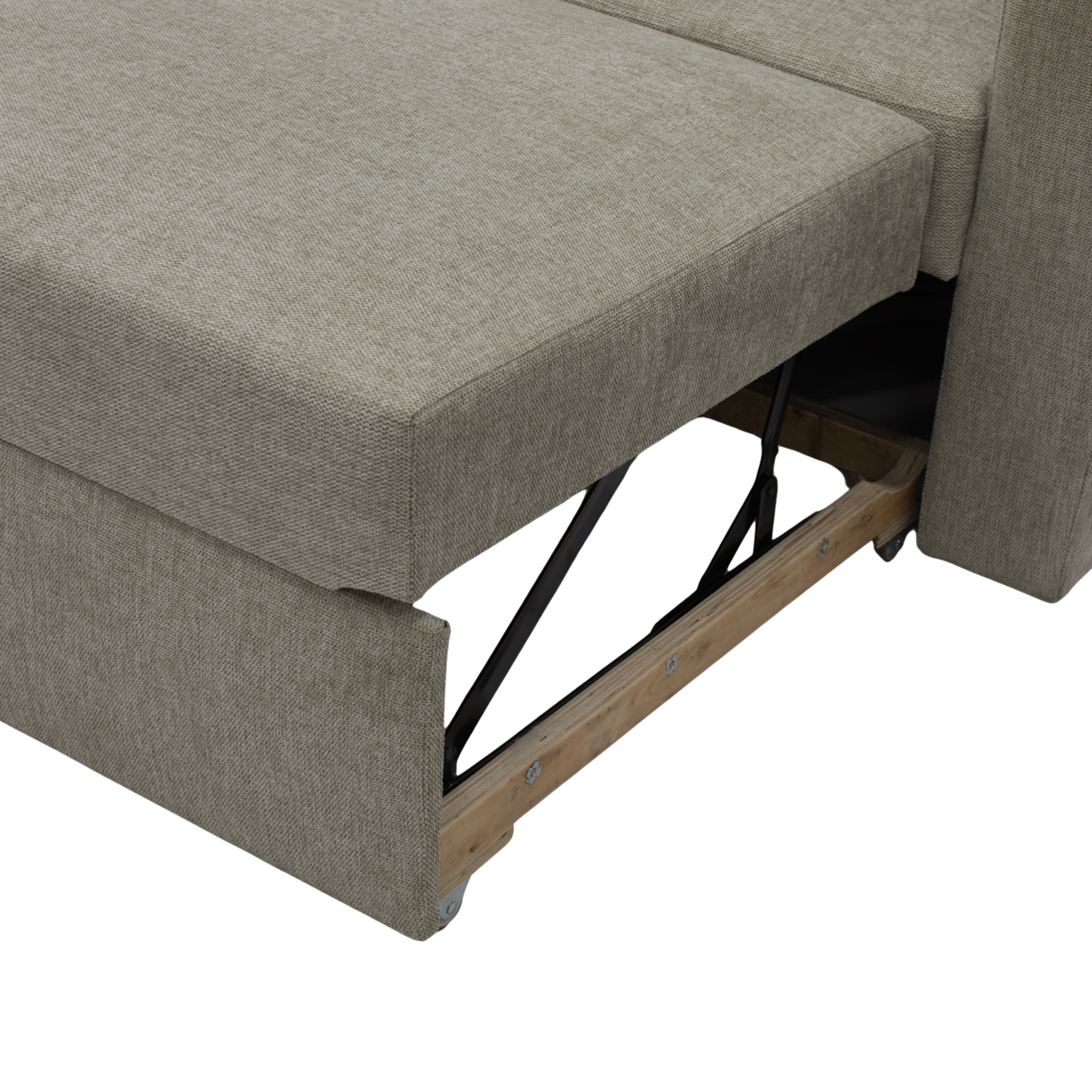 Nola 3 Seater Sofa Bed w/ Storage Chaise