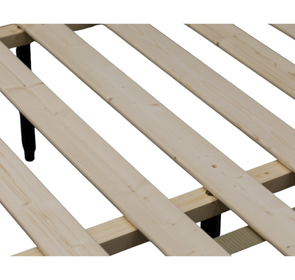 Arezzo Solid Wood Bed Frame - Wood